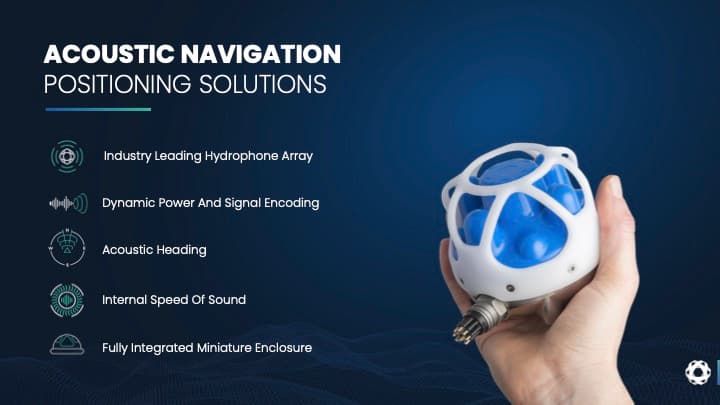 Acoustic navigation system specifications